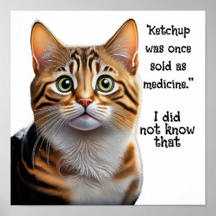 Ketchup sold as medicine  poster