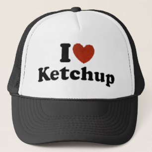 ketchup trucker hat