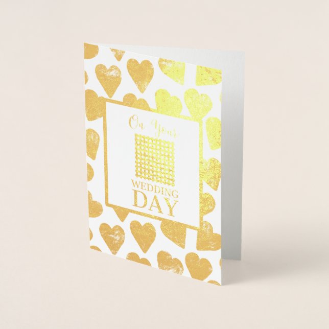 ‘Kete Pa’ Adinkra wedding greeting card (Front)