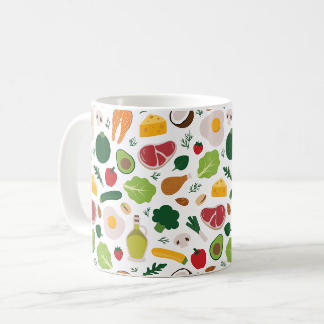 Keto Coffee Mug (Front Left)