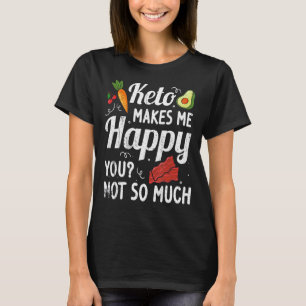 Keto Diet Men Ketogenic Low Carb Health Women Ket T-Shirt