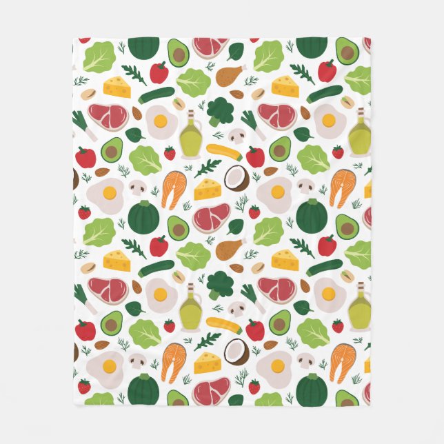 Keto Fleece Blanket (Front)