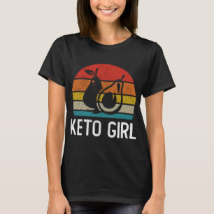 Keto Girl, Funny Ketogenic Diet Avocado Fruit Love T-Shirt