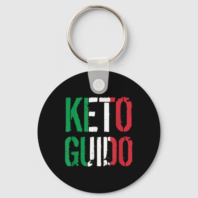 Keto Guido  Key Ring (Front)
