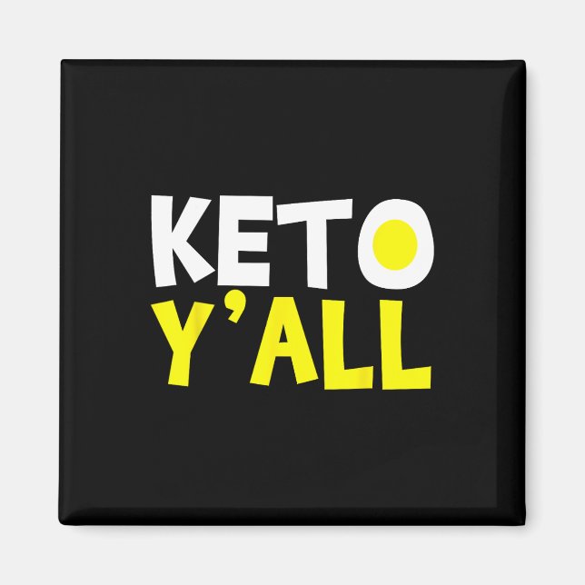 Keto Ketogenic Diet Bodybuilding Tee Gift  Magnet (Front)
