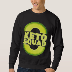 Keto Low Carb Diet And Ketogenic Dieters Avocado Sweatshirt