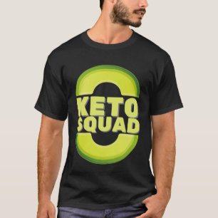 Keto Low Carb Diet And Ketogenic Dieters Avocado T-Shirt