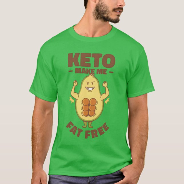 Keto Nutritionist Diet Ketogenic Food Weight Loss  T-Shirt (Front)