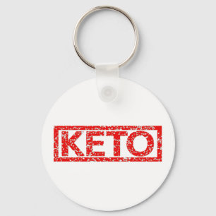 Keto Stamp Key Ring