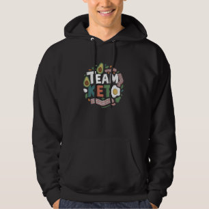 Ketosis Keto Diet Team Keto, Ketogenic Low Carb Sq Hoodie