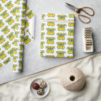 Kettering University Bulldogs Wrapping Paper