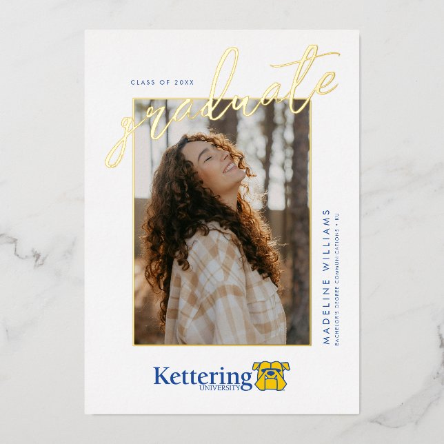 Kettering University Graduation (Front)