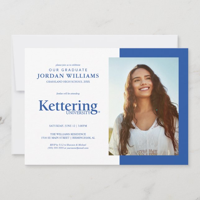 Kettering University Graduation Announcement (Front)
