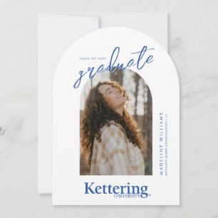 Kettering University Graduation Invitation