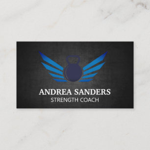 Kettle Bell Fitness Business Card