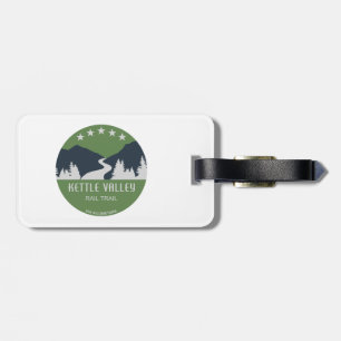 Kettle Valley Rail Trail British Columbia Luggage Tag