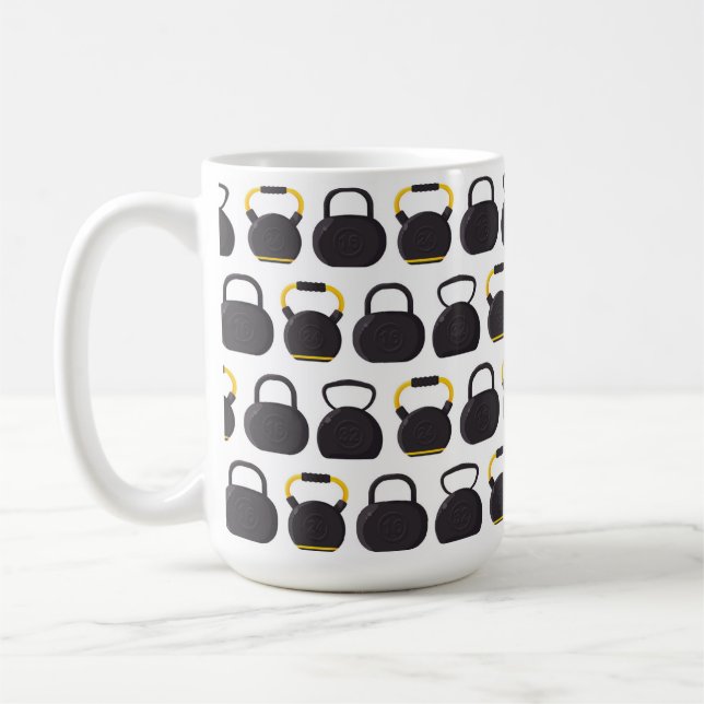 Kettlebell Fitness Mug (Left)