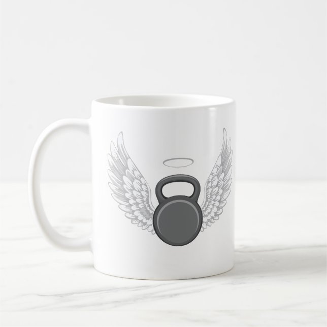Kettlebell Heaven Coffee Mug (Left)