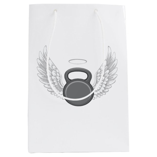 Kettlebell Heaven Medium Gift Bag (Front)