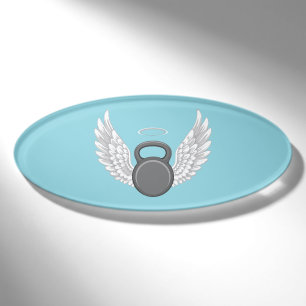 Kettlebell Heaven Name Tag