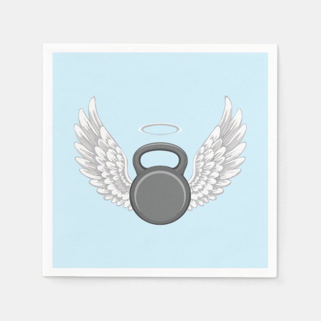 Kettlebell Heaven Napkin (Front)