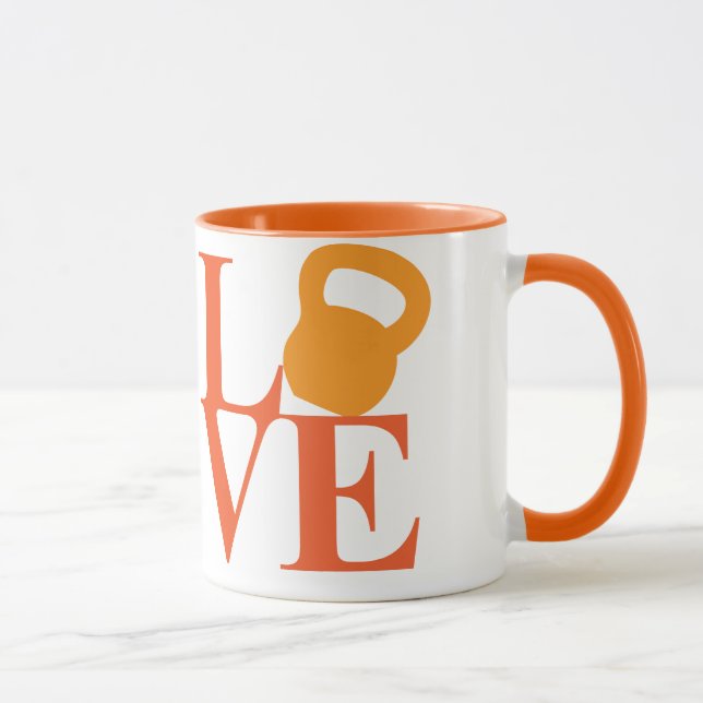 Kettlebell Love Mug (Right)