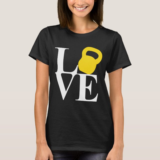 Kettlebell Love T-Shirt (Front)