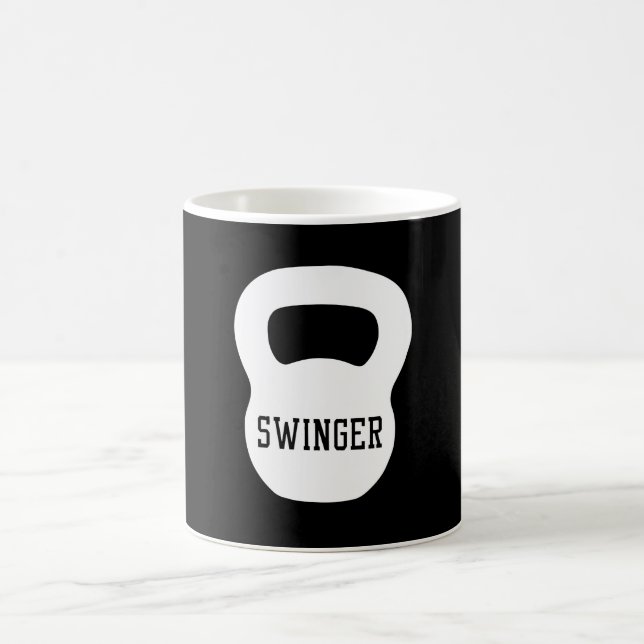 Kettlebell Swinger Coffee Mug (Center)