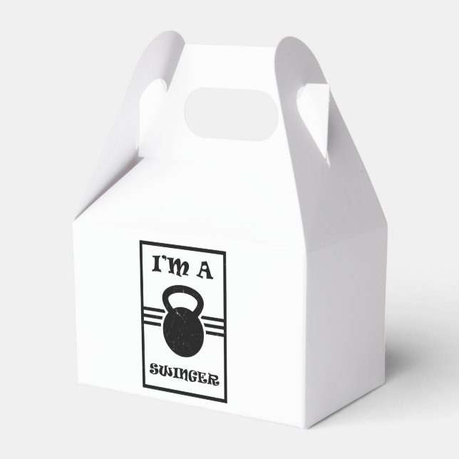Kettlebell Swinger Favour Box (Front Side)