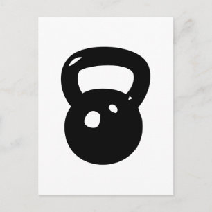 Kettlebell Workout Postcard