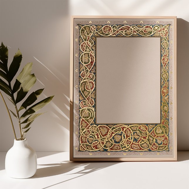 Ketubah Rubaiyat Handwriting Art Nouveau Foil Prints (Creator Uploaded)