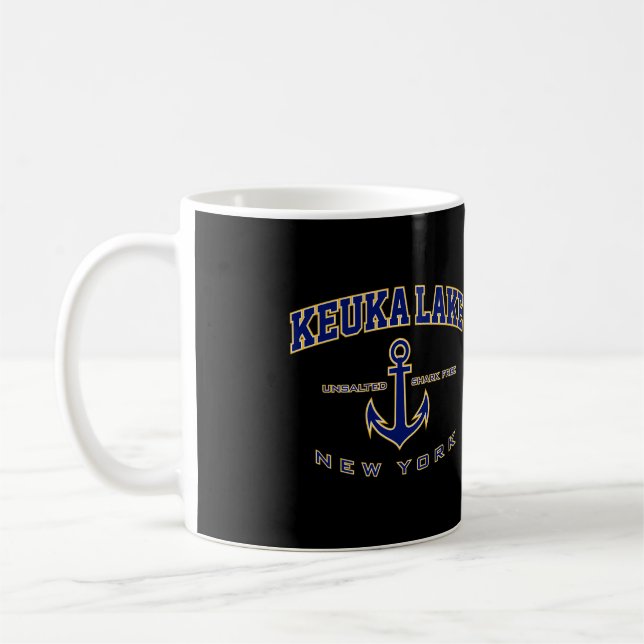 Keuka Lake For Women Men Coffee Mug (Left)