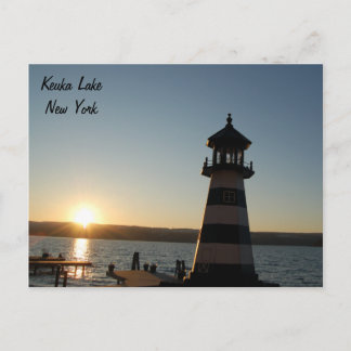 Keuka Lake Lighthouse Postcard