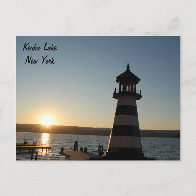 Keuka Lake Lighthouse Postcard (Front)