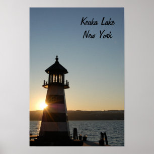 Keuka Lake Lighthouse Poster