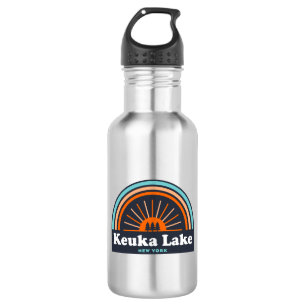 Keuka Lake New York Rainbow 532 Ml Water Bottle