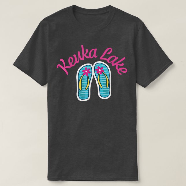 Keuka Lakefor Women and Girls  T-Shirt (Design Front)
