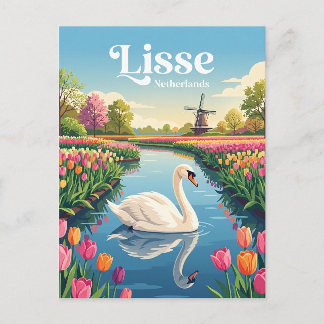 Keukenhof Netherlands Postcard (Front)