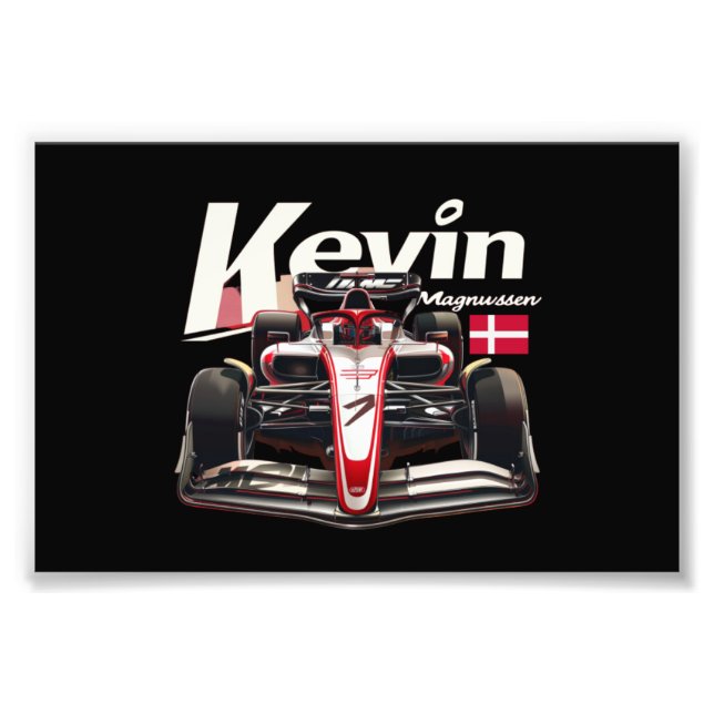 Kevin Magnussen, Formula 1 Driver, KMAG20 Photo Print (Front)