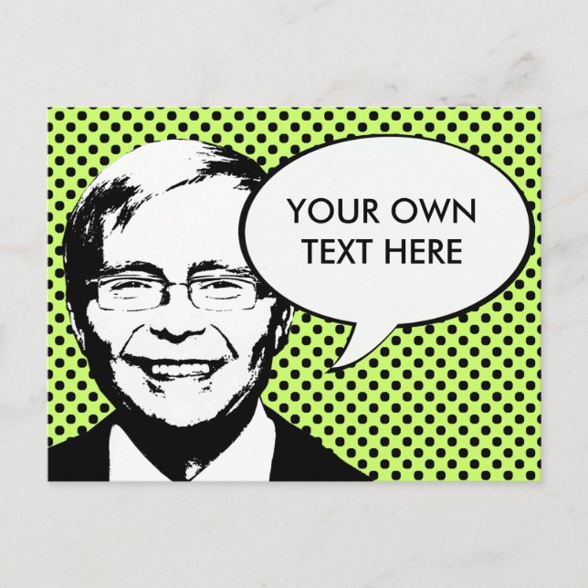 Kevin Rudd Postcard (Front)