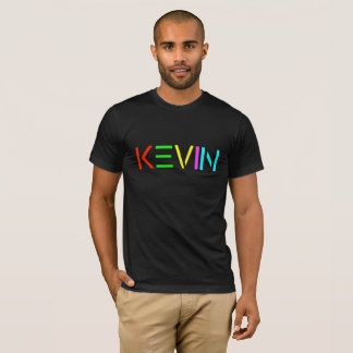 Kevin SPIRIT logo on black T shirt