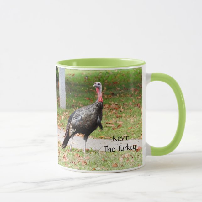Kevin The Turkey - Old Wethersfield , CT (2 pics) Mug (Right)