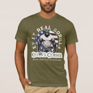 Kevin's Corner EY EY Real Gorilla Emblem T-Shirt