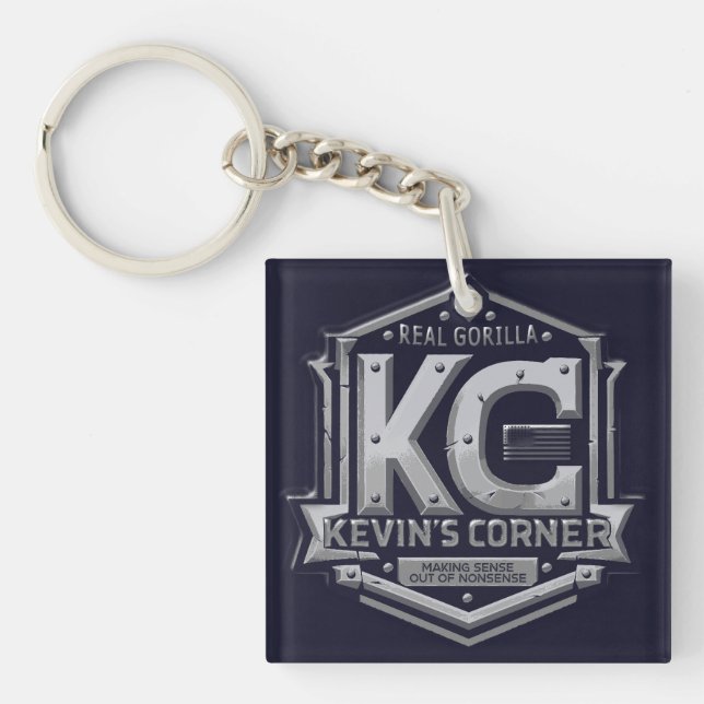 Kevin's Corner Making Sense Out of Nonsense Key Ring (Front)
