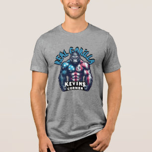 Kevin's Corner REAL GORILLA GANG Tri-Blend Shirt