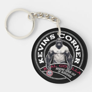 Kevin's Corner REAL GORILLAS Key Ring