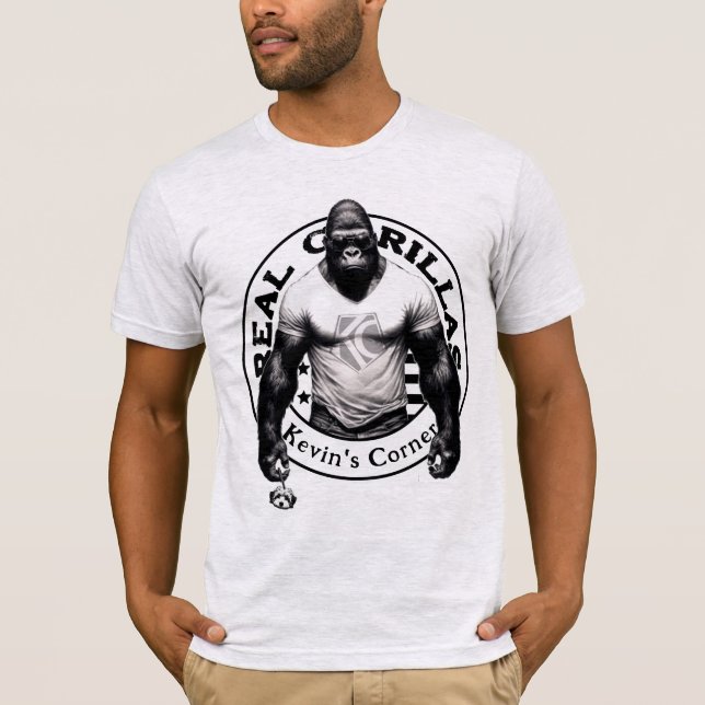 Kevins Corner REAL GORILLAS T-Shirt (Front)