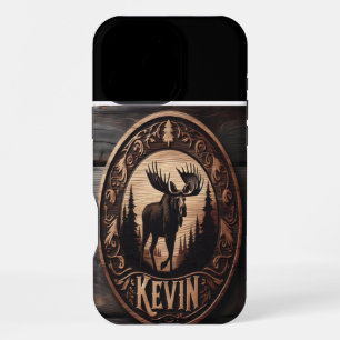 Kevin's Moose Carving iPhone 16 Pro Max Case