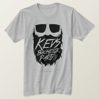 Kevs Bachelor Party Grey-Ghost T-Shirt