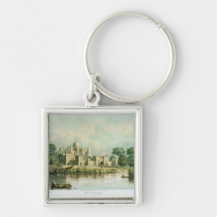 Kew Palace as seen from Brentford, engraved by Tho Key Ring